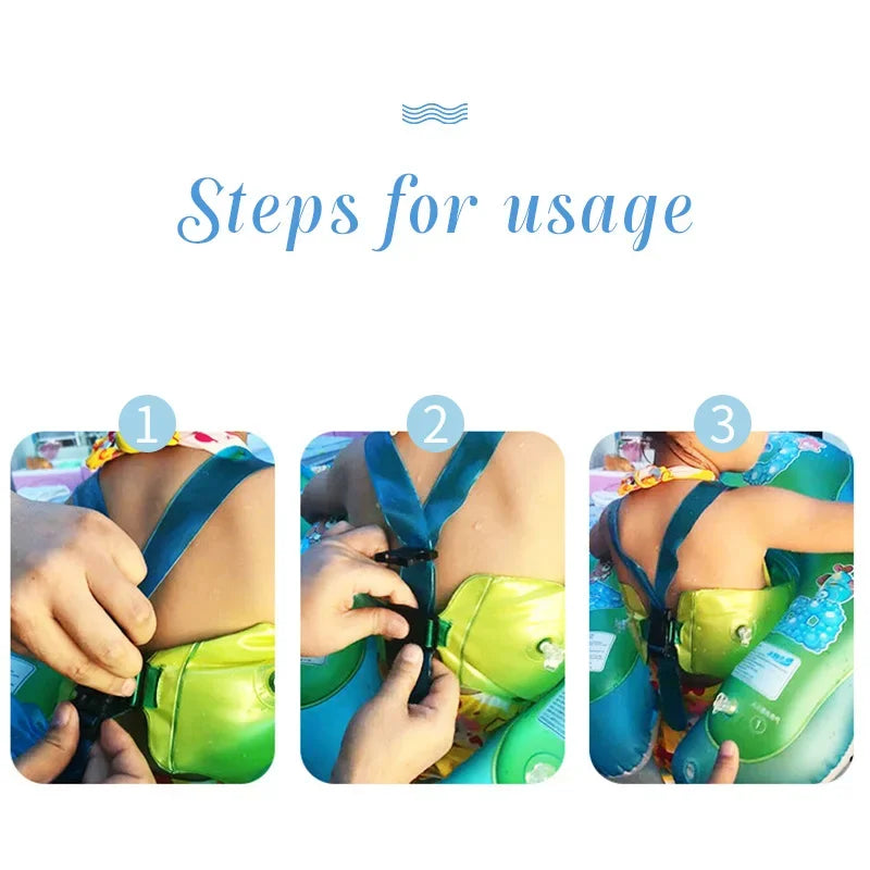 Swim Ring for Baby New Children'S Party Circle Cartoon Inflatable Swimming Ring Kids Swimming Pool Bathing Inflatable Lifebuoy