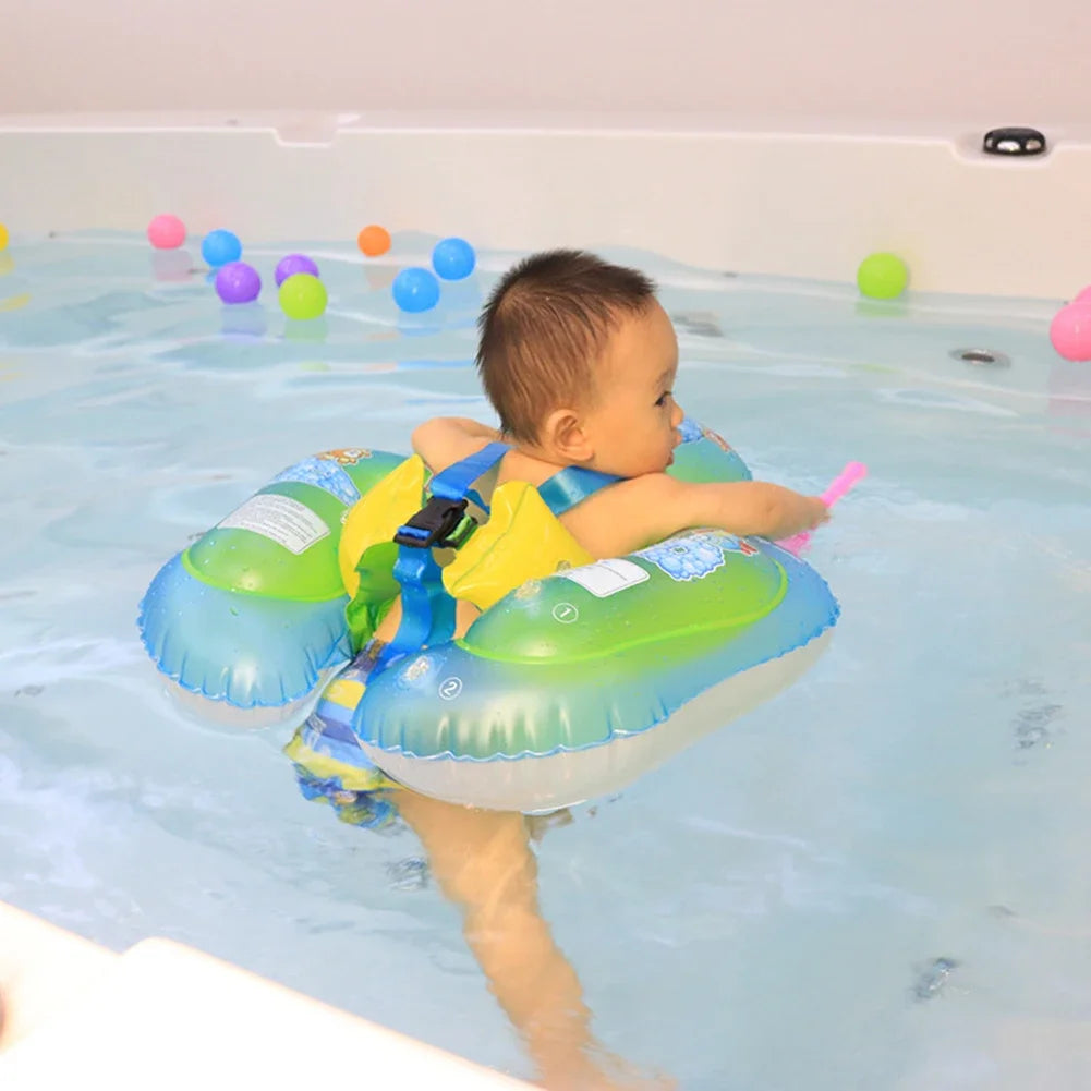 Swim Ring for Baby New Children'S Party Circle Cartoon Inflatable Swimming Ring Kids Swimming Pool Bathing Inflatable Lifebuoy